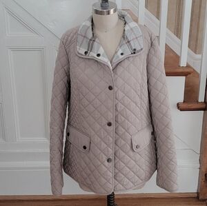 GIACCA Beige Button Down Jacket Size Large